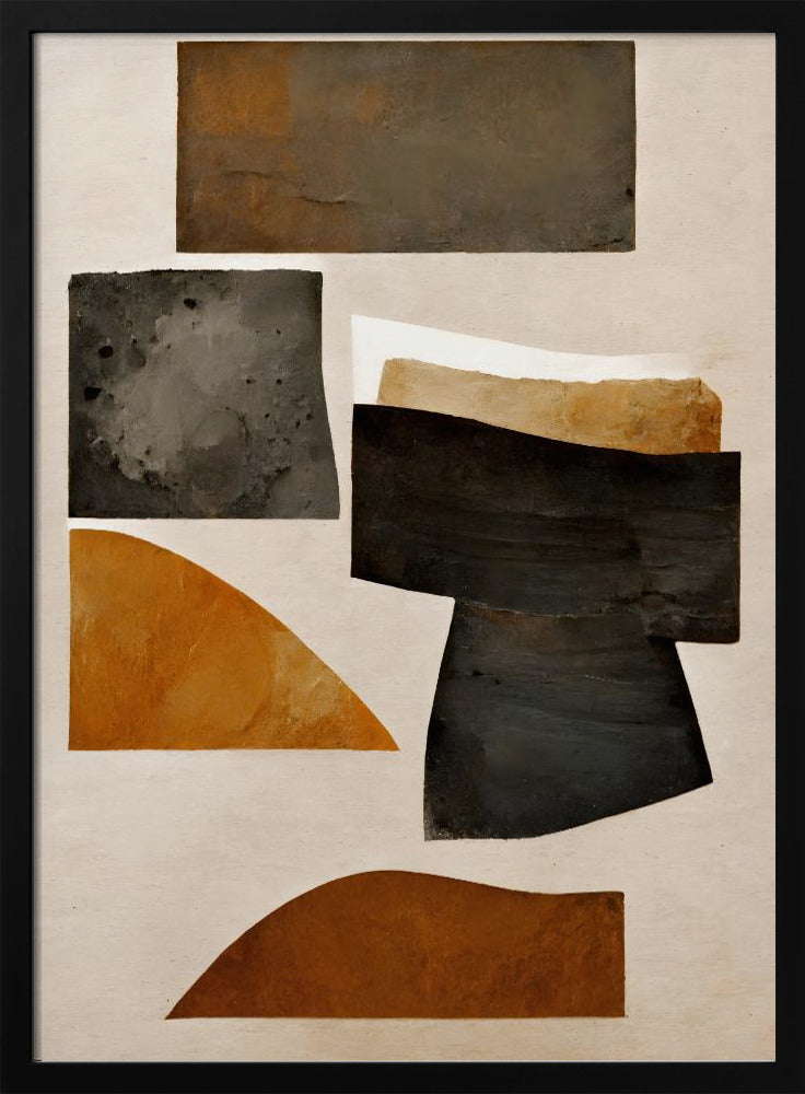 Roestige vormen | Poster