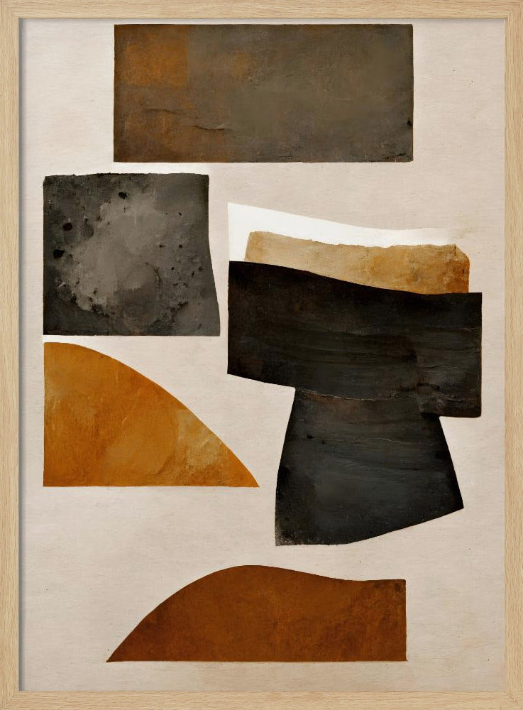 Roestige vormen | Poster