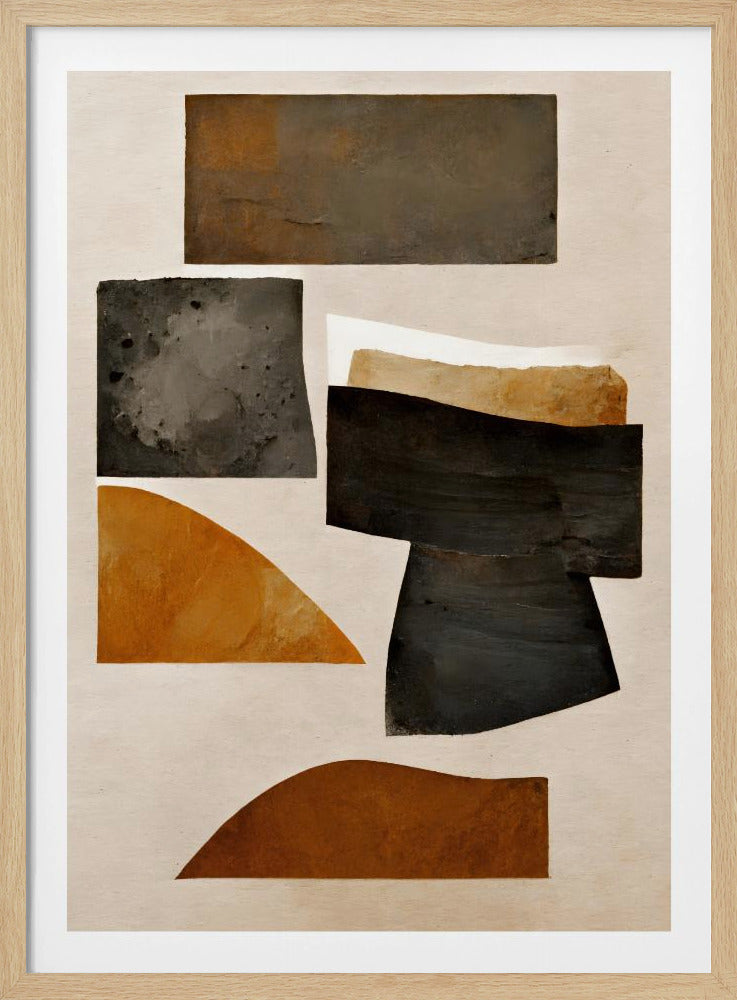 Roestige vormen | Poster