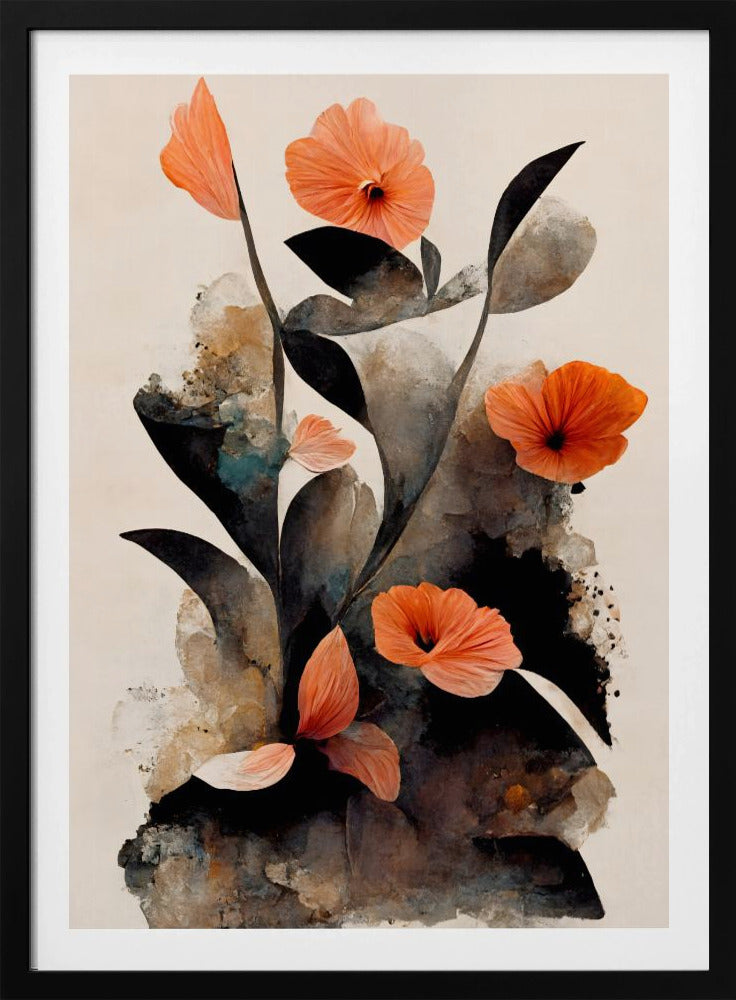 Koraalbloemen | Poster