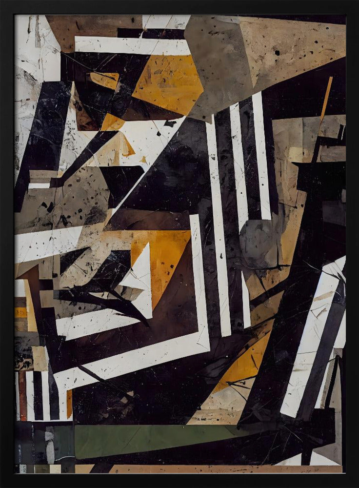 Geometrisch wandtapijt | Poster