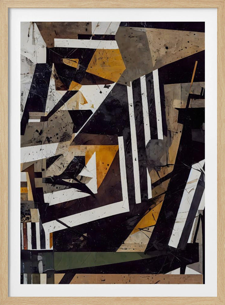 Geometrisch wandtapijt | Poster
