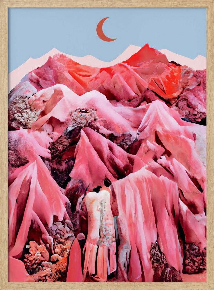 Crimson Dreamscape | Poster
