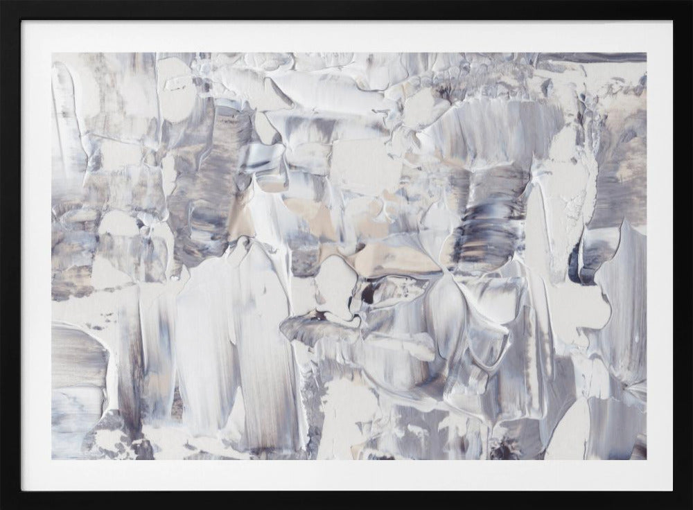 Gestructureerd canvas met impasto-stijl | Poster