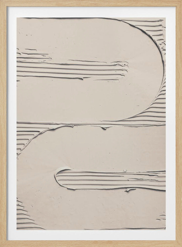 Moddertextuur 11 Beige | Poster