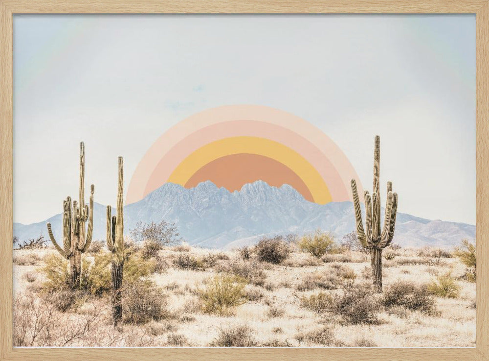 Zonsopgang in Arizona | Poster