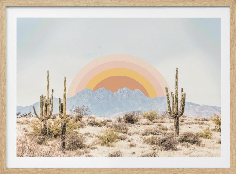 Zonsopgang in Arizona | Poster
