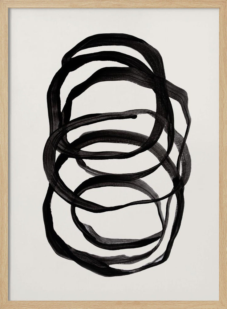 Abstracte lijnen II | Poster