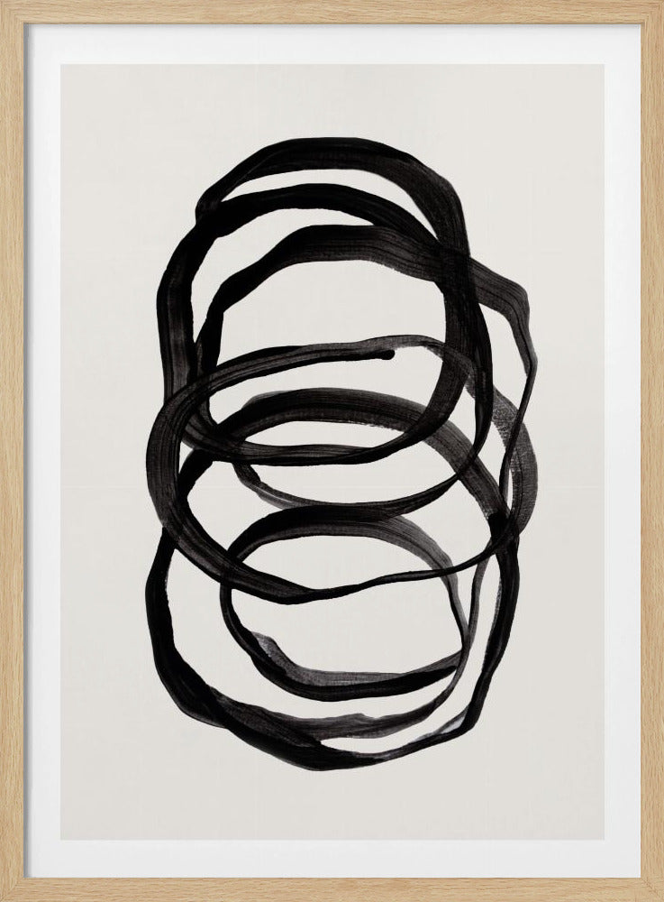 Abstracte lijnen II | Poster