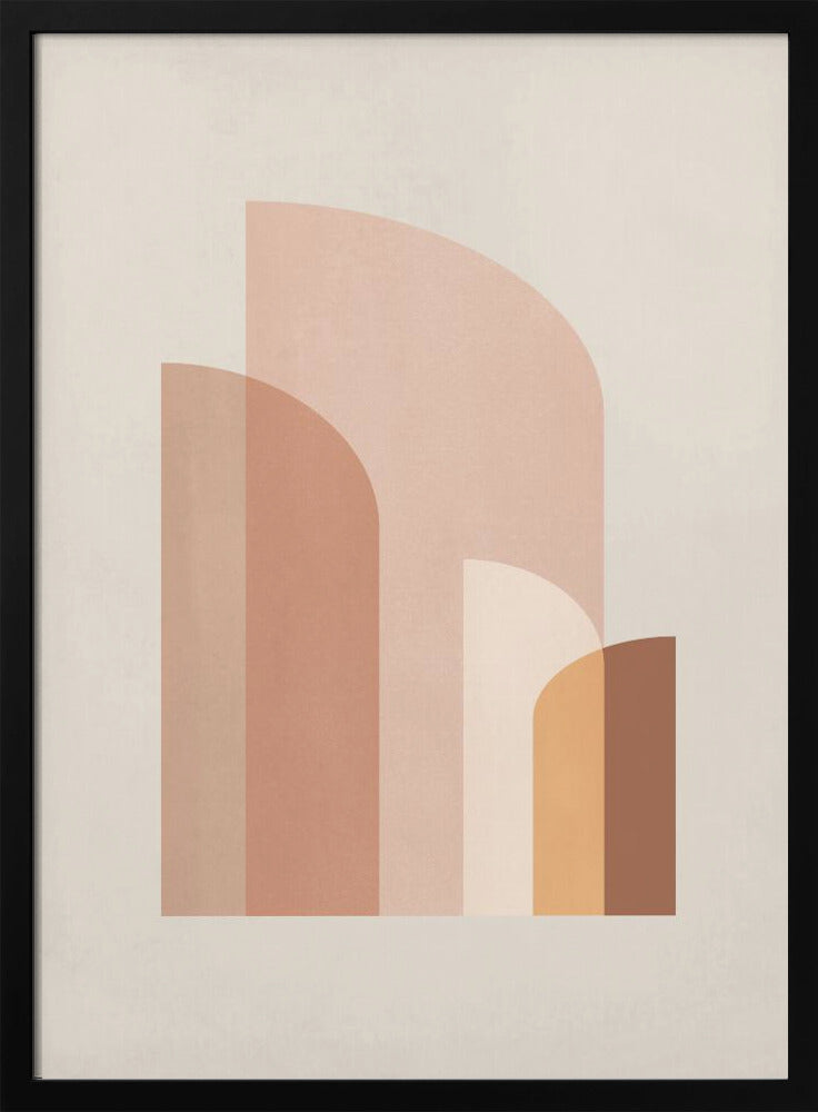Retro Geometrische IV | Poster