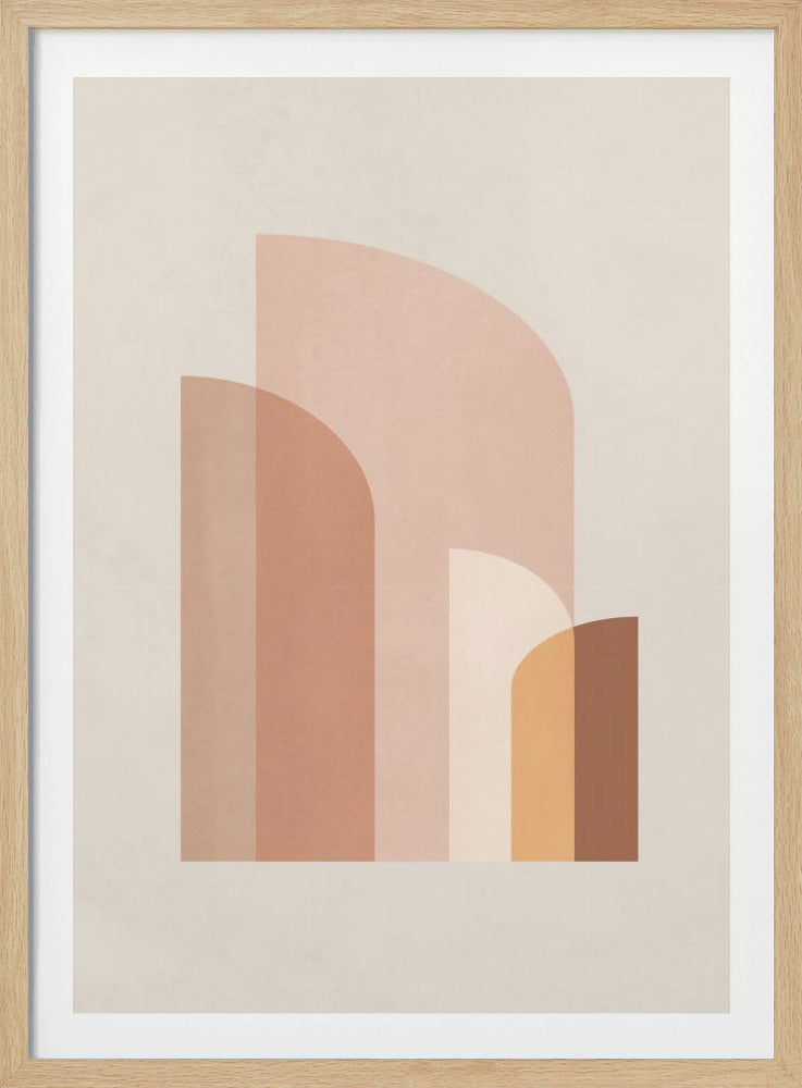 Retro Geometrische IV | Poster