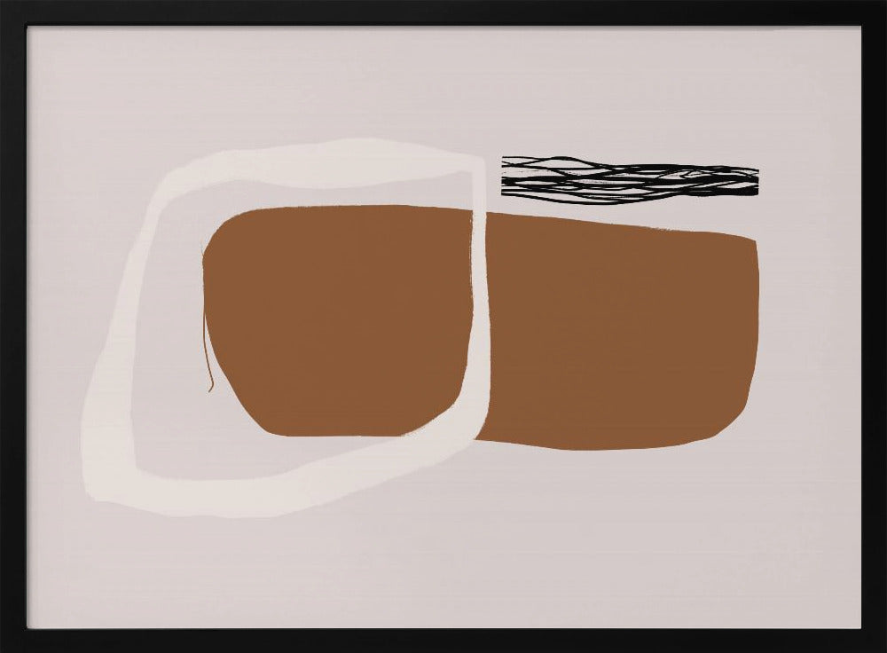 Aards minimalisme | Poster