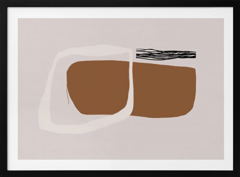 Aards minimalisme | Poster