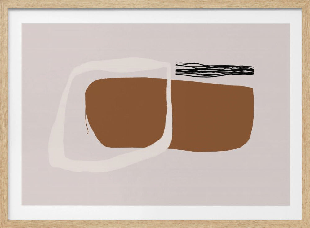 Aards minimalisme | Poster