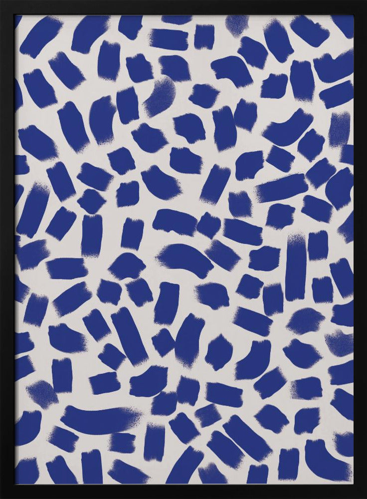 Indigo Strokes | Poster