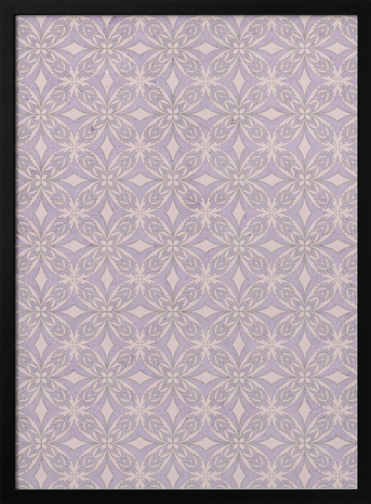 Lavendelbloesem-tessellatie | Poster