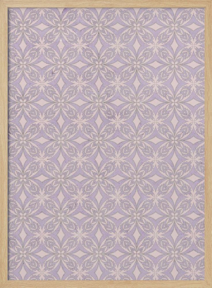 Lavendelbloesem-tessellatie | Poster