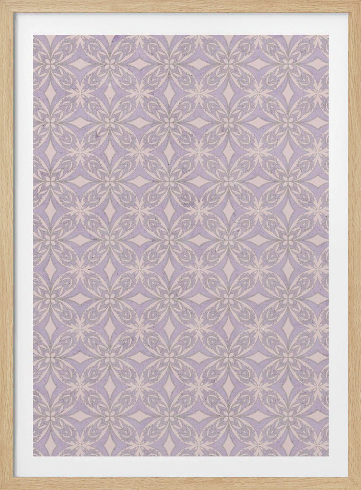 Lavendelbloesem-tessellatie | Poster