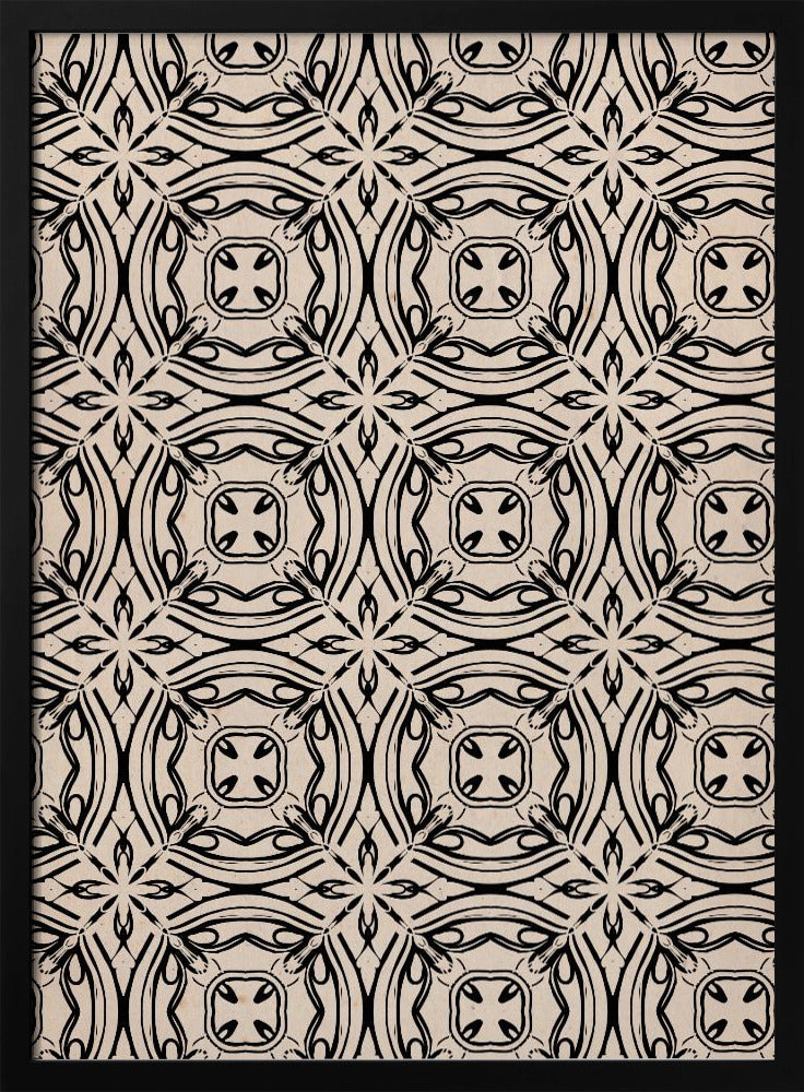 Sierlijke symmetrie | Poster