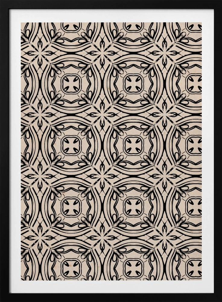 Sierlijke symmetrie | Poster