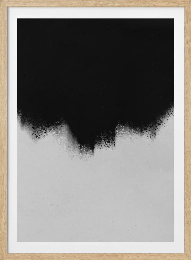 Monochrome stroom | Poster
