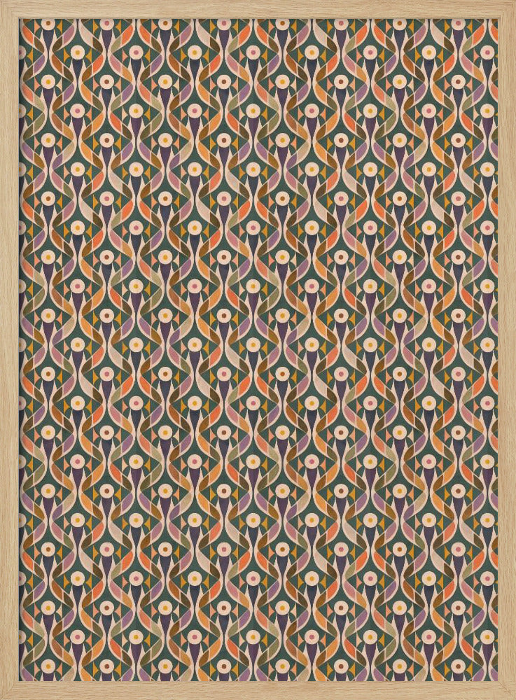 Geometrische bloei | Poster