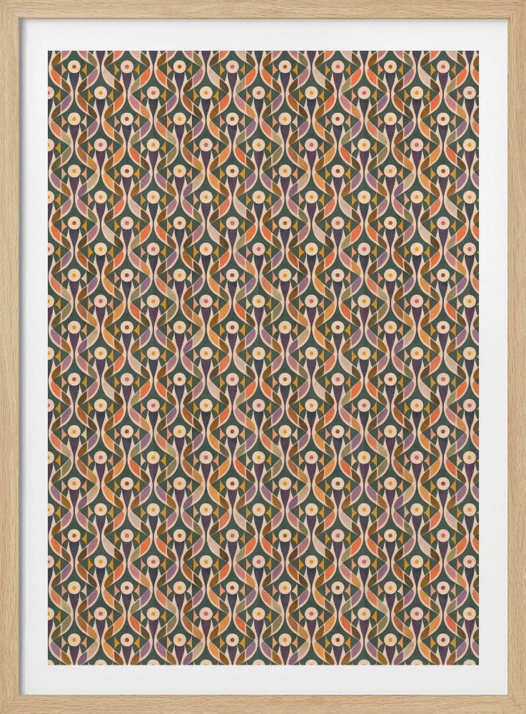 Geometrische bloei | Poster