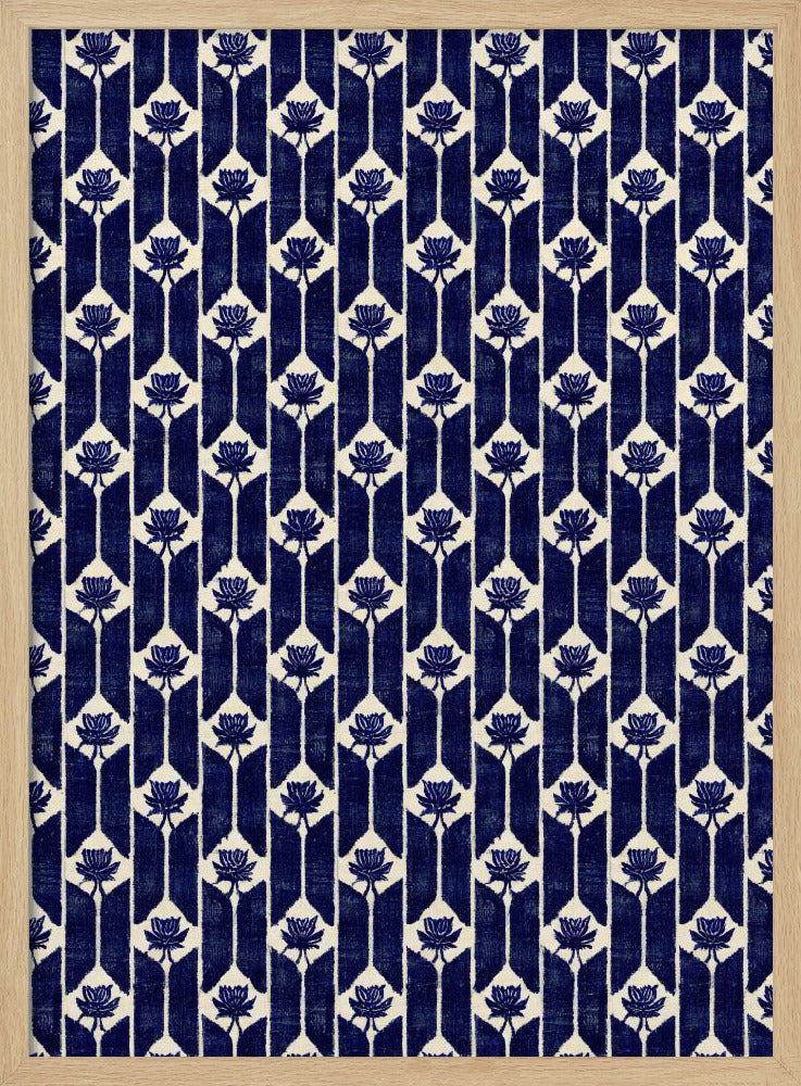 Lotus Harmony Patroon | Poster