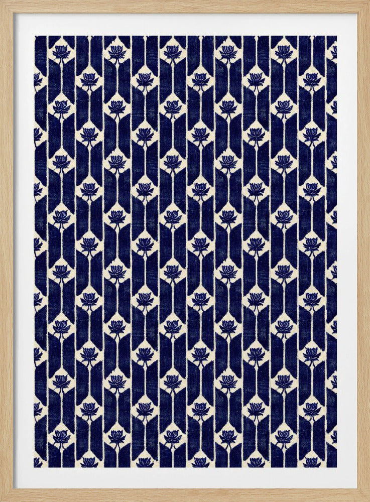 Lotus Harmony Patroon | Poster