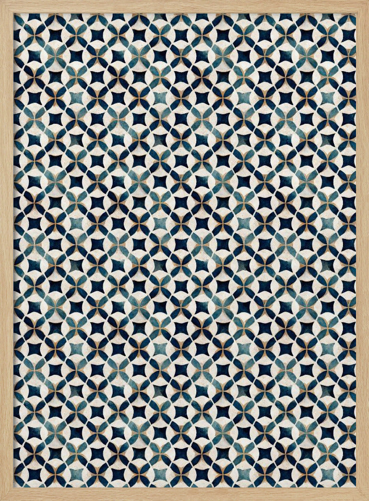 Geometrische werveling | Poster