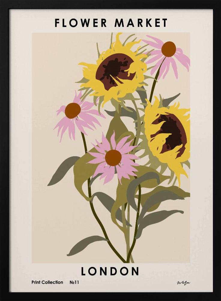 Flower Market. London | Poster