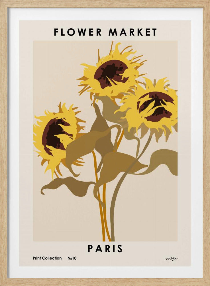 Flower Market. Paris | Poster