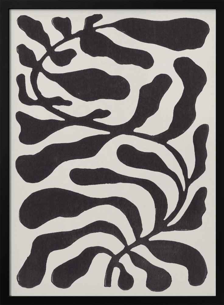 Honderdbladige plant #21 / Linodruk | Poster