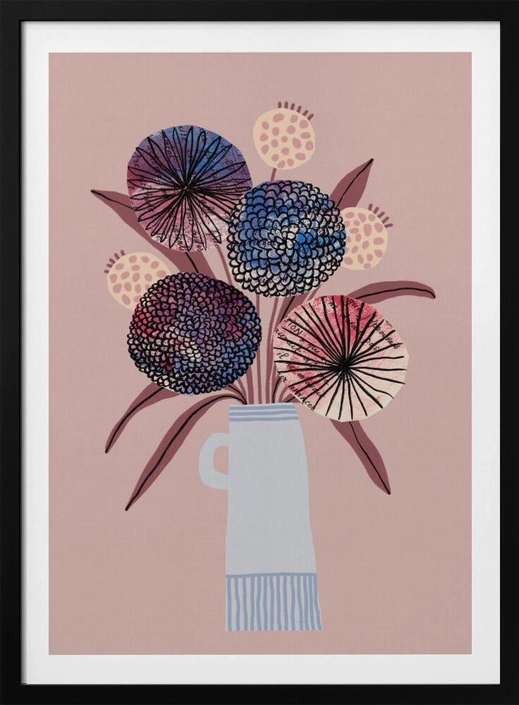 Wilde bloemen bloeien | Poster