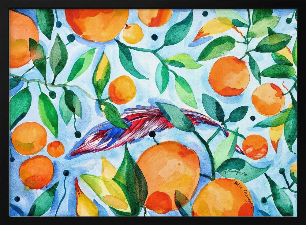 Oranje Blauw | Poster