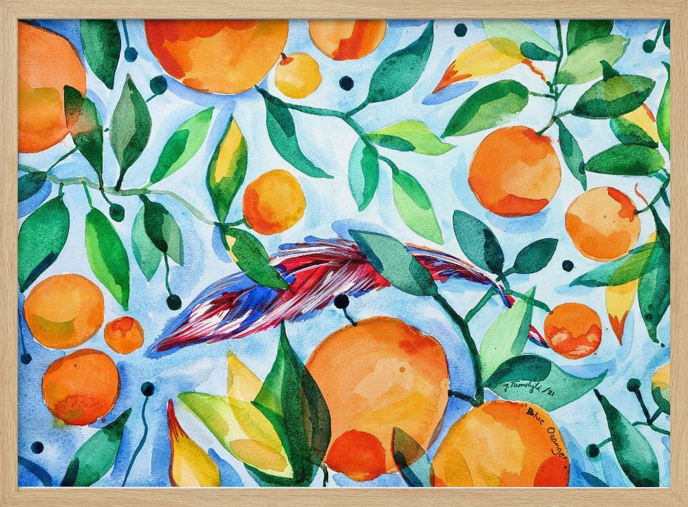 Oranje Blauw | Poster