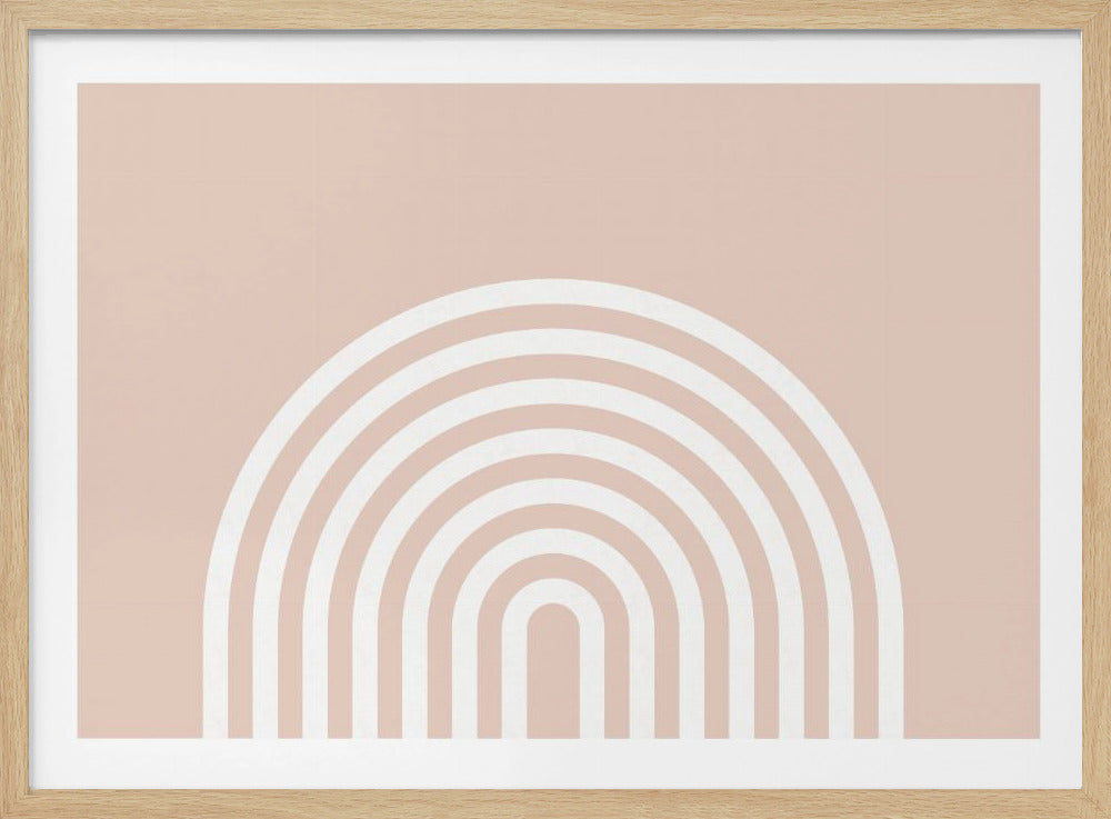 Perzik Regenboog | Poster