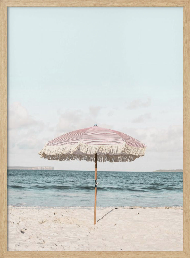 Roze paraplu | Poster