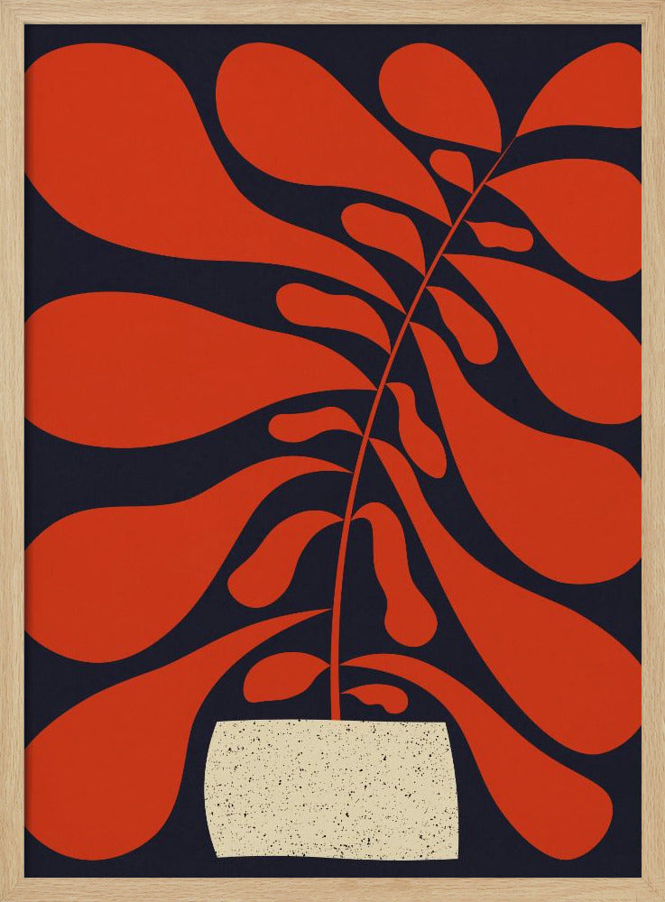 Luie plant #1 | Poster