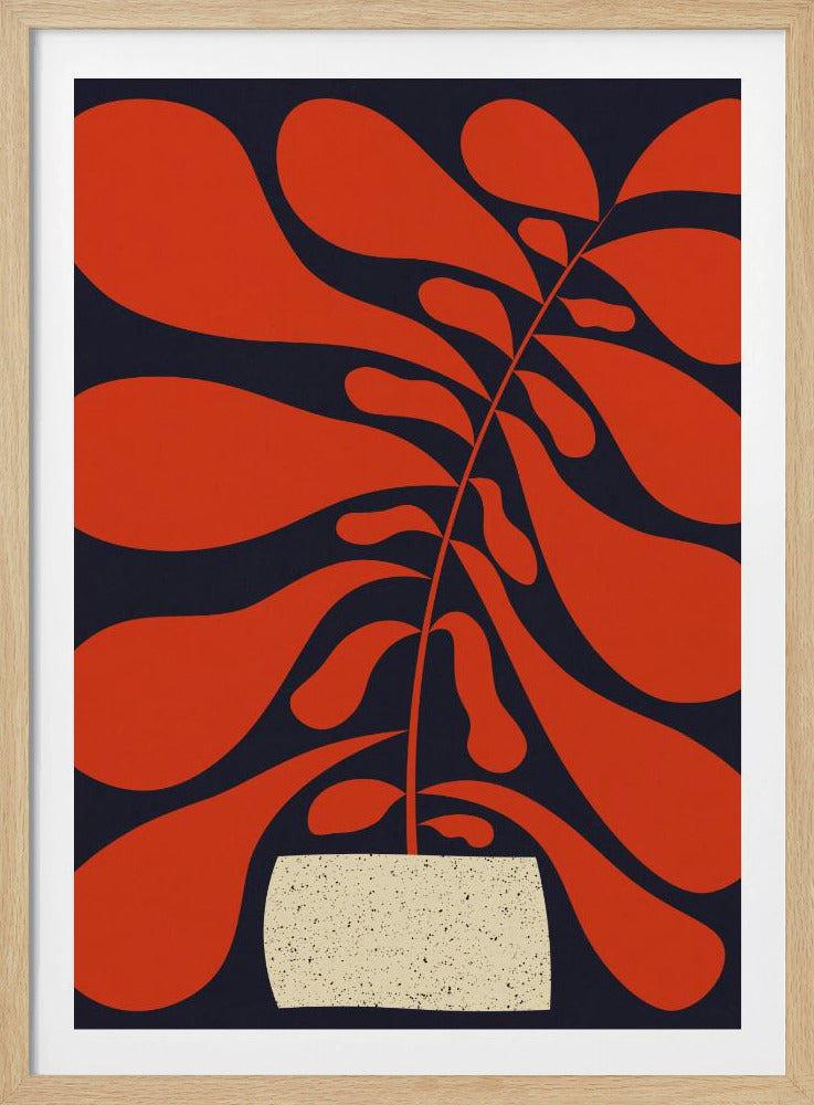 Luie plant #1 | Poster