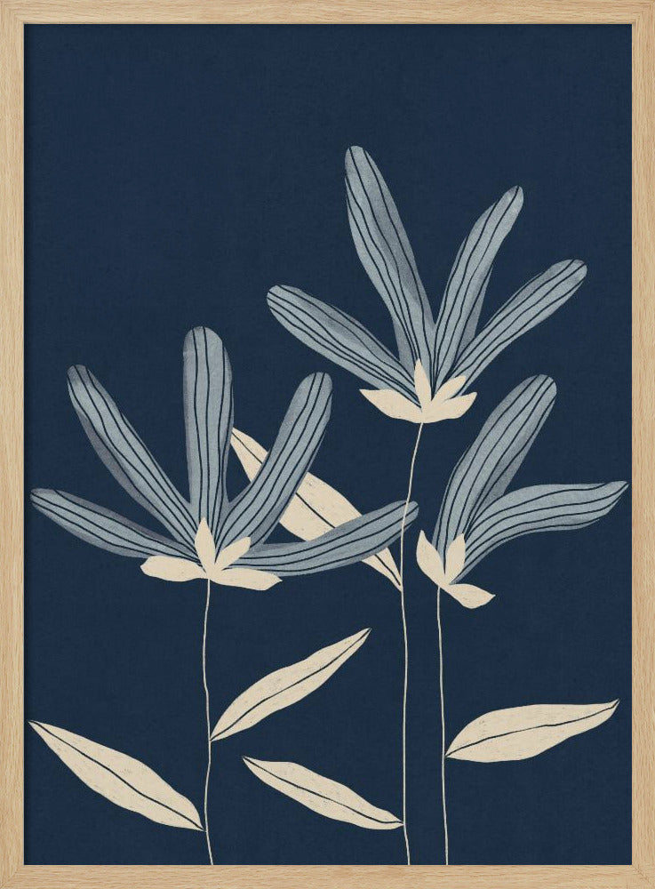 Drie Bloemen | Poster