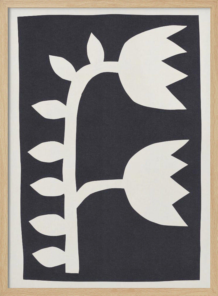Zwarte Tulpen #2 | Poster