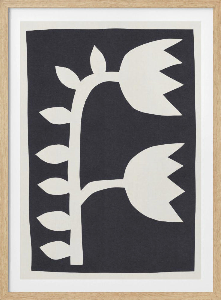 Zwarte Tulpen #2 | Poster