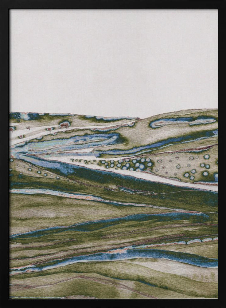 Groene Heuvels | Poster