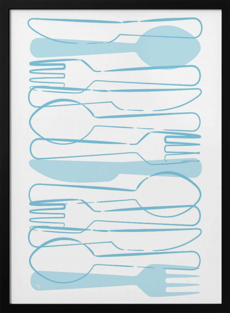 Blauw Bestek | Poster