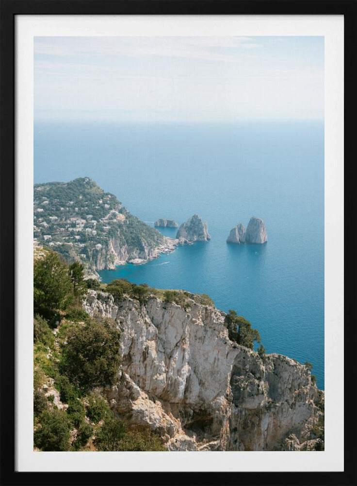 Kust van Capri, Italië | Poster