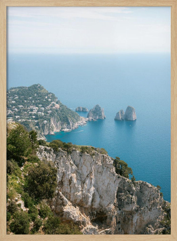 Kust van Capri, Italië | Poster