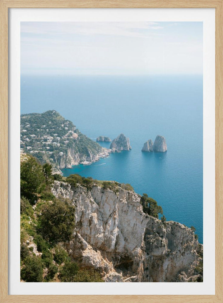 Kust van Capri, Italië | Poster