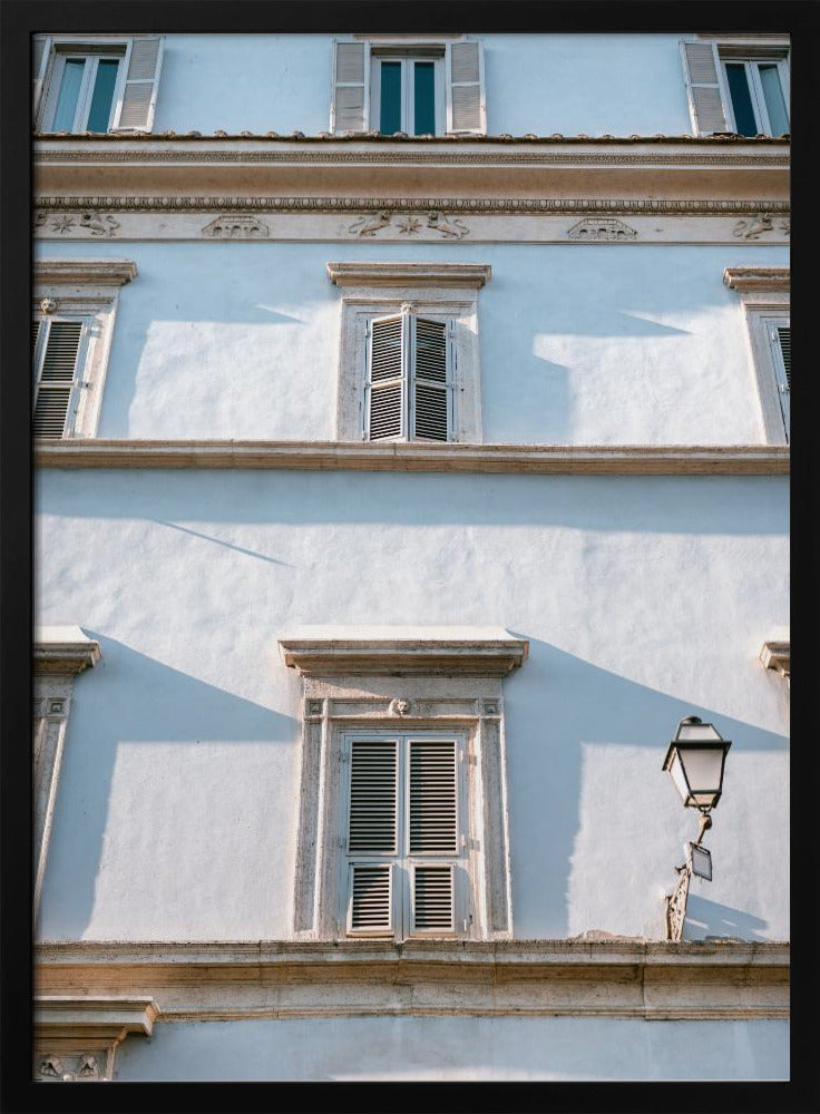 Blauwe tinten van Rome - Reisfotografie Italië || | Poster