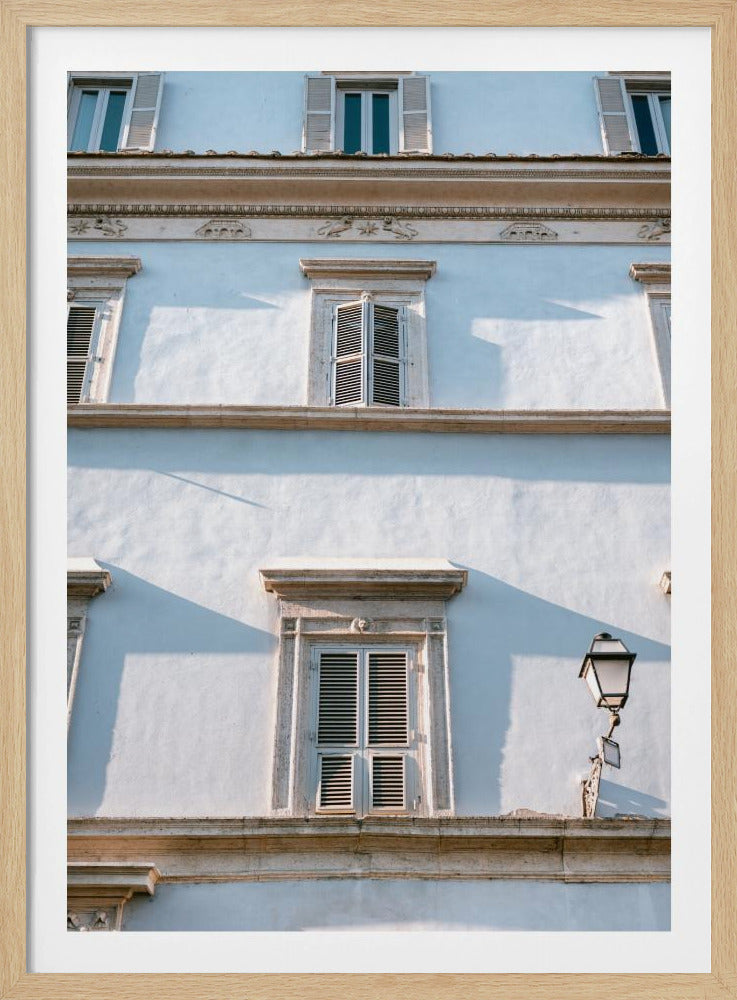 Blauwe tinten van Rome - Reisfotografie Italië || | Poster